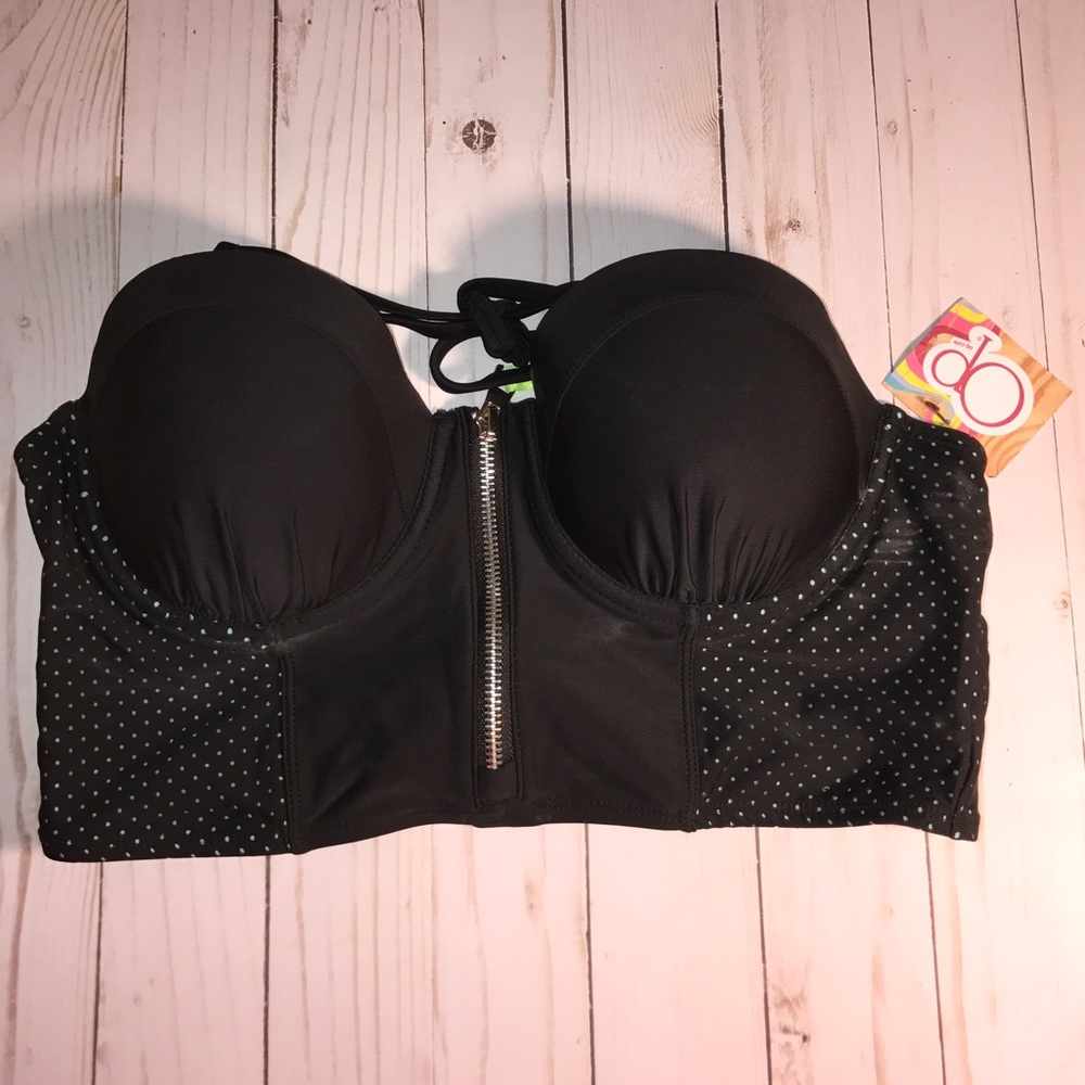 🎀SALE🎀Op (L) Corset Halter Swimsuit Top
